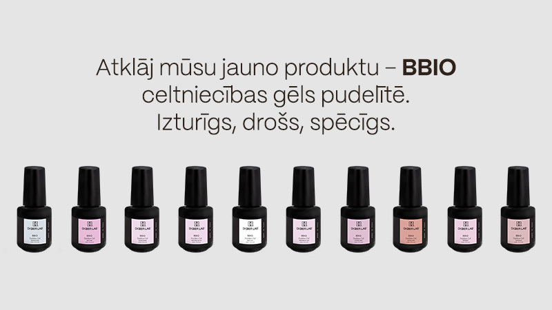 BBIO celtniecības gēls pudelītē - jauna, tīra formula no Didier Lab