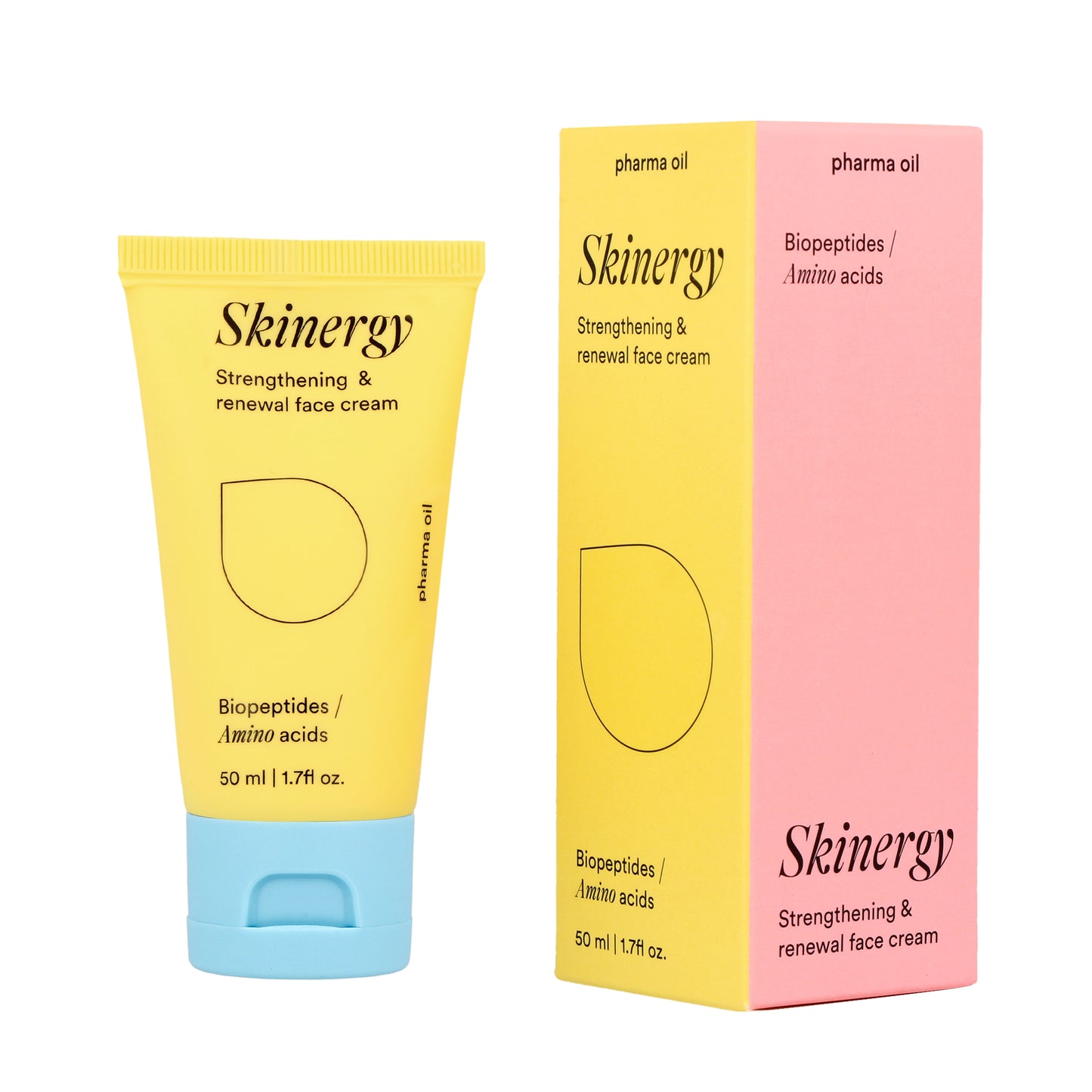SKINENERGY Biopeptīdu un aminoskābju sejas krēms