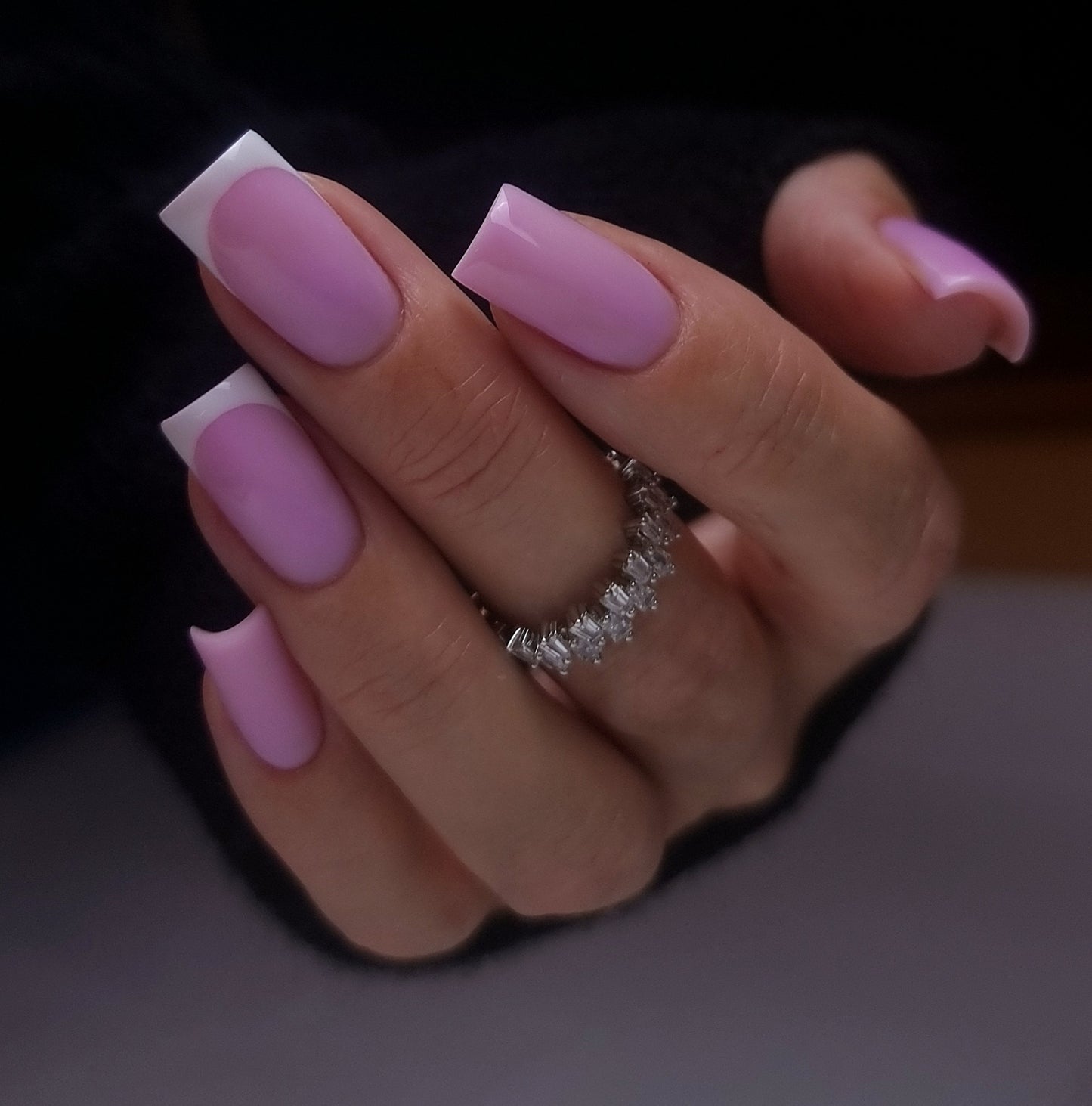 Gēla laka, Rubber base coat, soft lilac , 10ml Bez HEMA&TPO