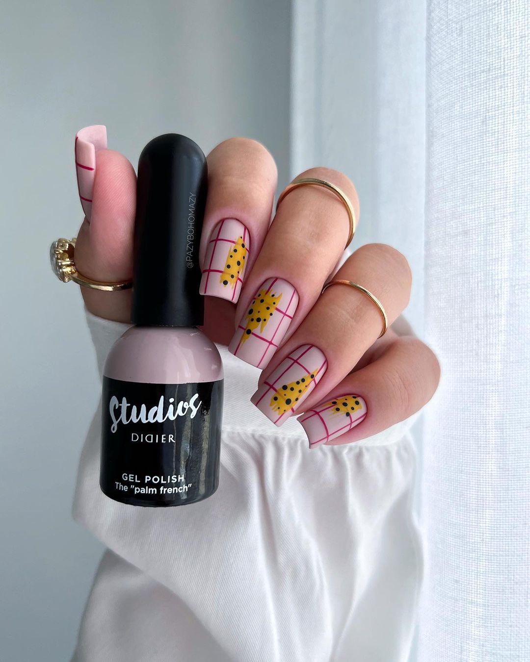 Gēla laka Studios Didier The palm french 8ml Bez HEMA&TPO