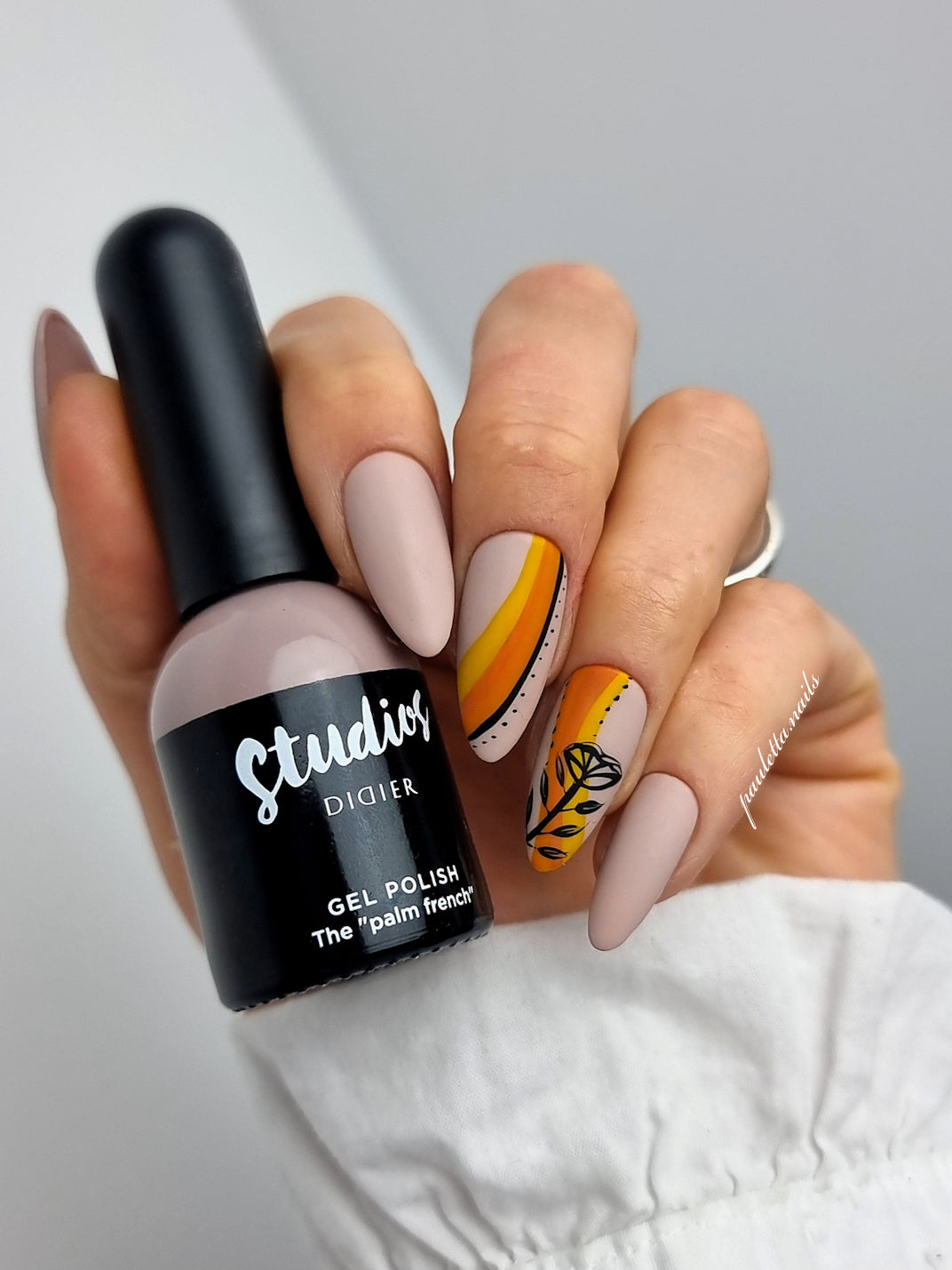 Gēla laka Studios Didier The palm french 8ml Bez HEMA&TPO