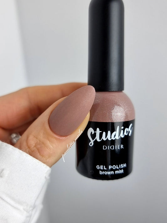 Gēla laka Studios Didier brown mist 8ml Bez HEMA&TPO