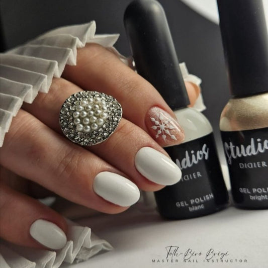 Gēla laka Studios Didier blanc 8ml Bez HEMA&TPO