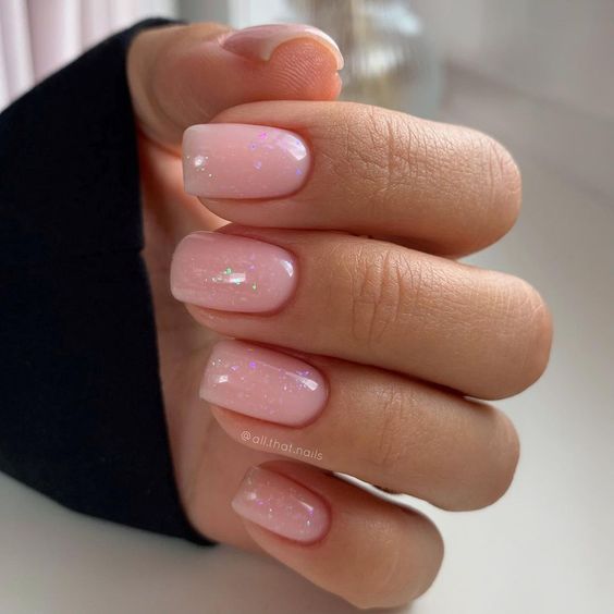 Fiber base gel Didier Lab Shimmer Nude Bez HEMA&TPO 10ml