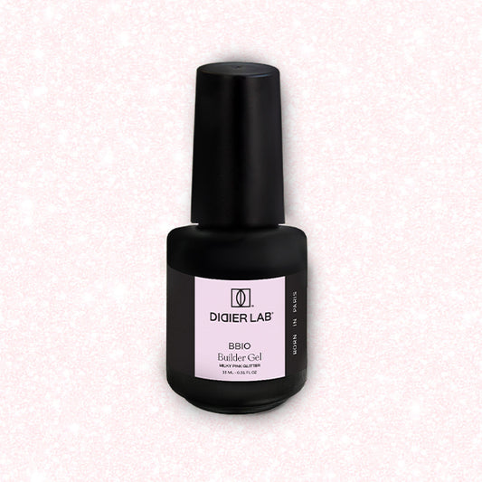 Builder Gel BBIO "Didier Lab" Milky Pink Glitter, 15ml Bez HEMA