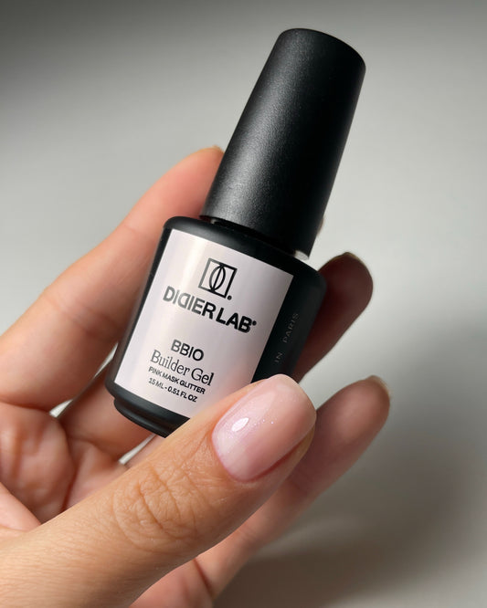 Builder Gel BBIO "Didier Lab" Pink Mask Glitter, 15ml Bez HEMA&TPO