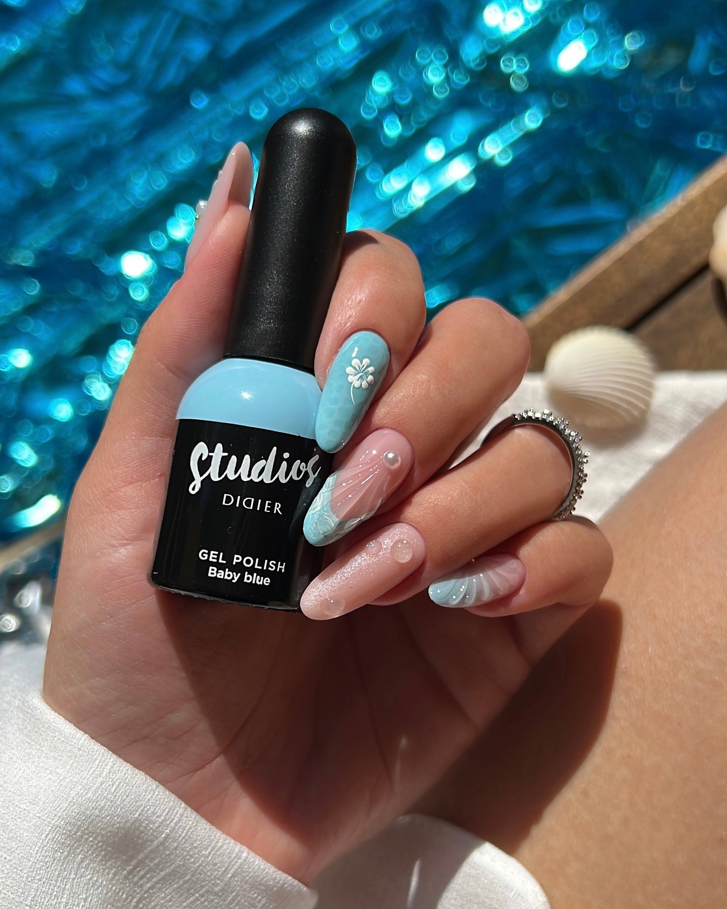 Gēla laka Studios Didier baby blue 8ml