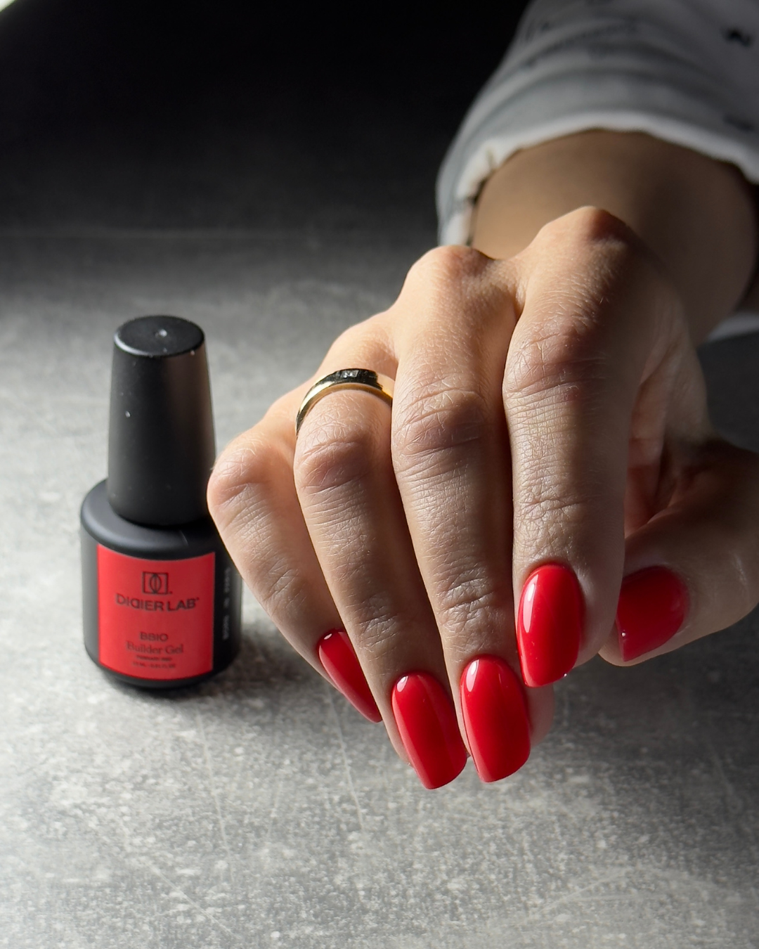 Builder Gel BBIO "Didier Lab" Ferrary Red, 15ml Bez HEMA&TPO