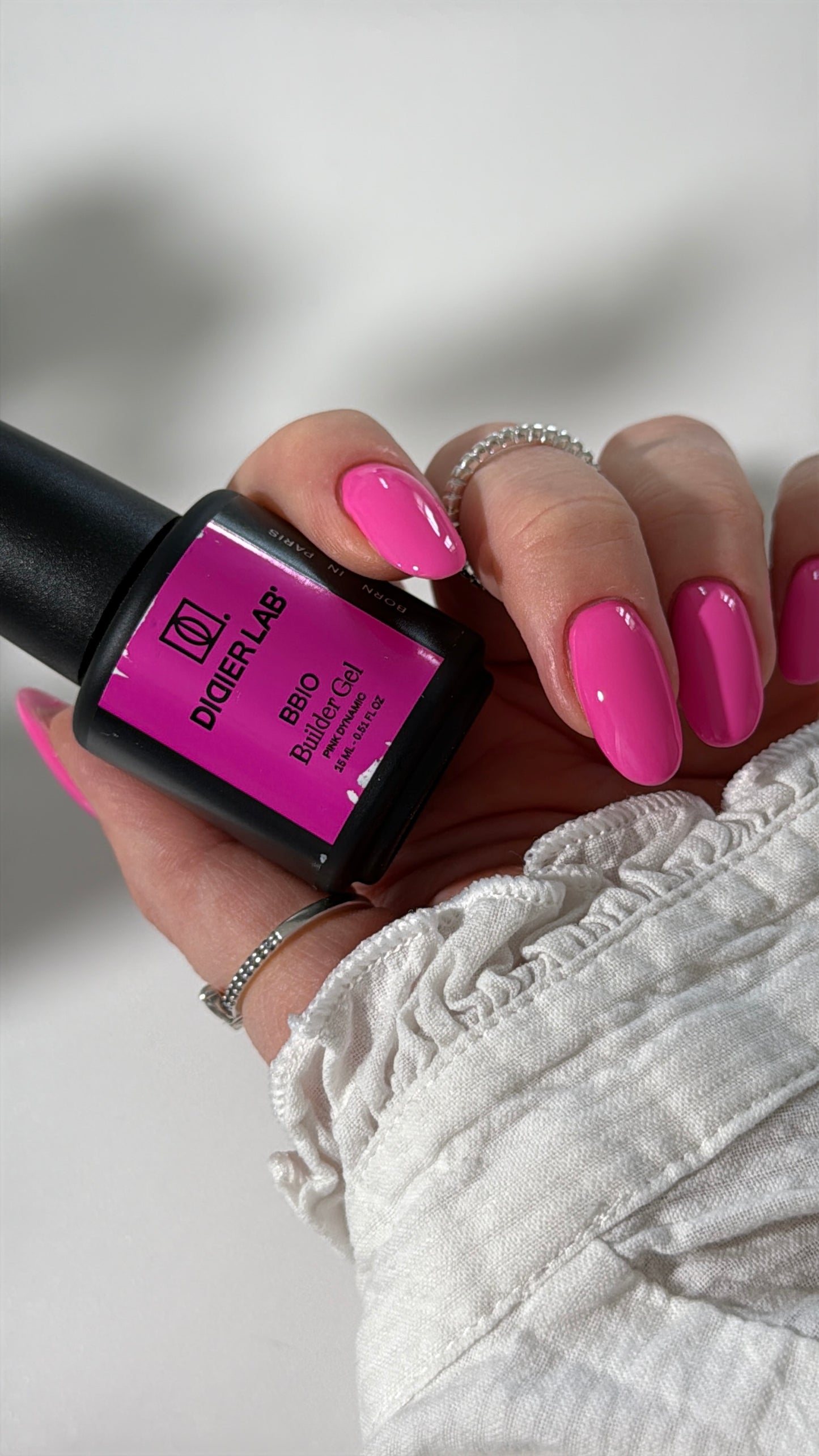 Builder Gel BBIO "Didier Lab" Pink Dynamic, 15ml Bez HEMA&TPO