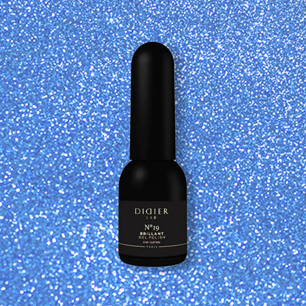 Gēla laka no19, Brillant, "Didier Lab", 8ml