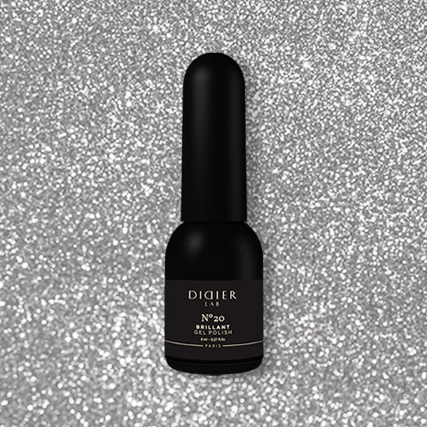 Gēla laka no20, Brillant, "Didier Lab", 8ml