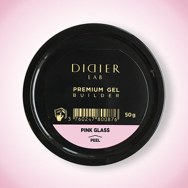 Premium Builder gel Didier Lab Pink Glass 50 g.