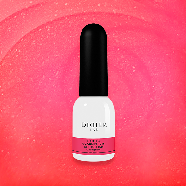 Gēla laka Scarlet Ibis, Exotic, "Didier Lab", 10ml