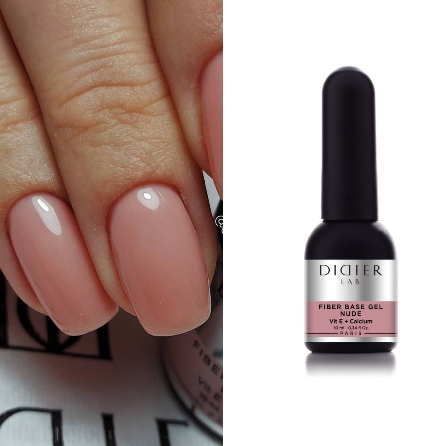 Fiber base gel Didier Lab Nude 10ml Bez HEMA&TPO