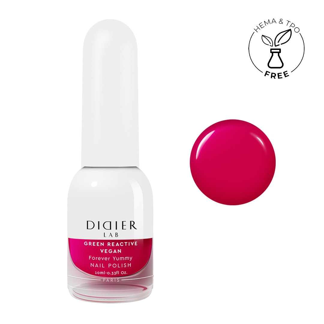 Green Reactive Vegan Nail Polish Didier Lab Forever Yummy 10ml