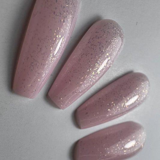 Gēla lakas "Didier Lab", Glitter Top Coat, Gold, 10 ml