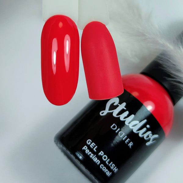 Gēla laka Studios Didier persian coral 8ml Bez HEMA&TPO