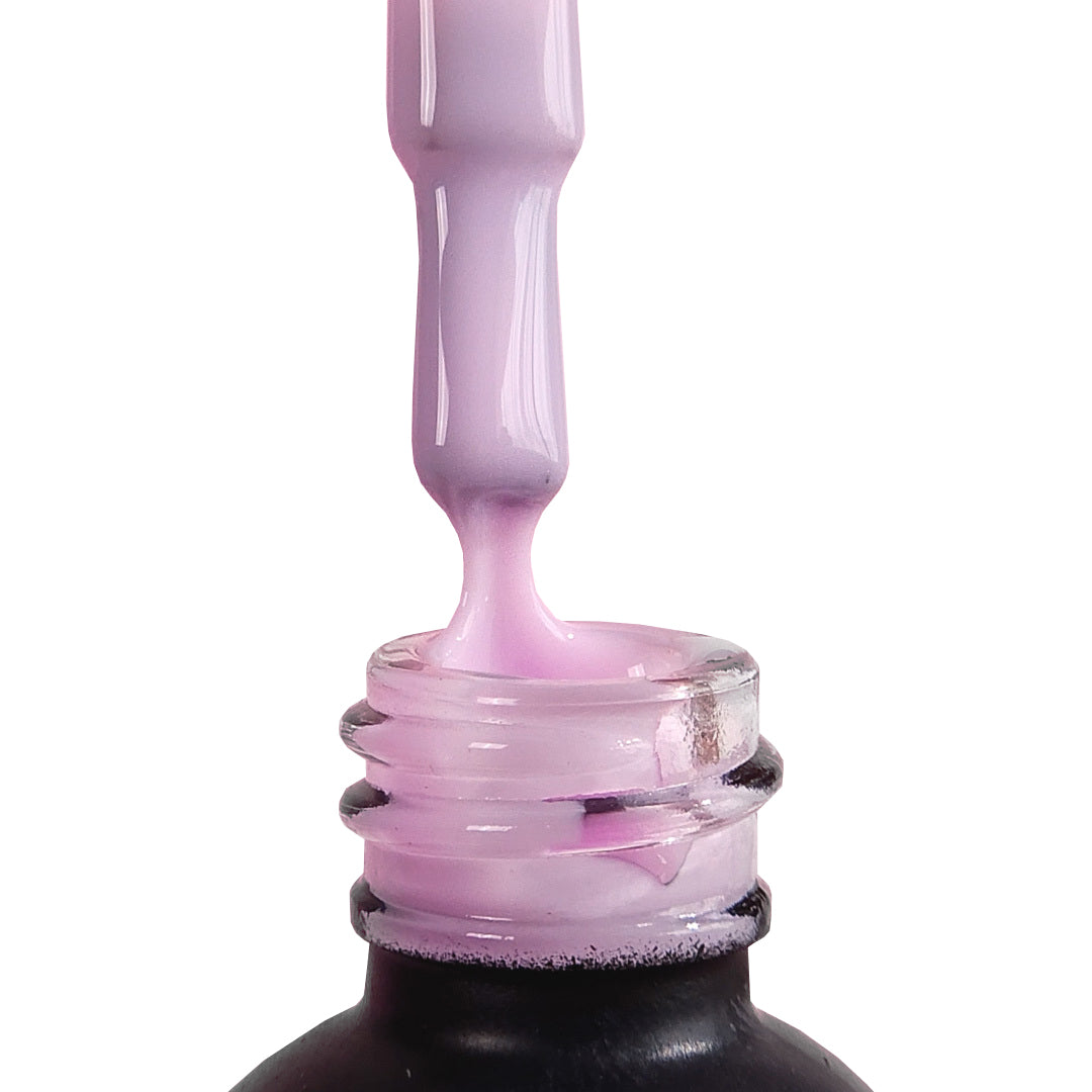 Gēla laka, Rubber base coat, icy lilac , 10ml Bez HEMA&TPO