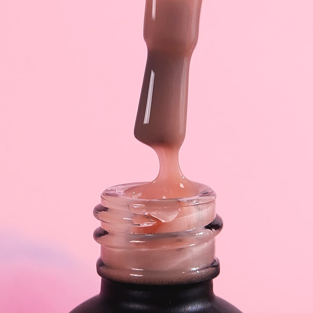 Gēla laka, Rubber base coat, Japanese nude , 10ml Bez HEMA&TPO