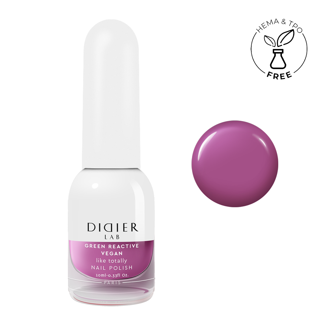 Green Reactive Vegan nail Polish Didier Lab Like Totally 10ml