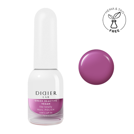 Green Reactive Vegan nail Polish Didier Lab Like Totally 10ml
