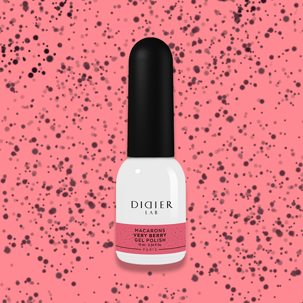 Gēla laka Didier Lab Macarons Very Berry 10ml