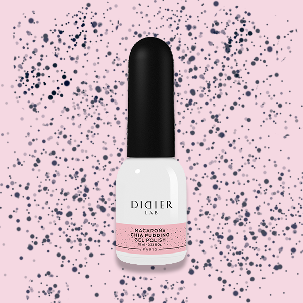 Gēla laka Didier Lab Macarons Chia Pudding 10ml