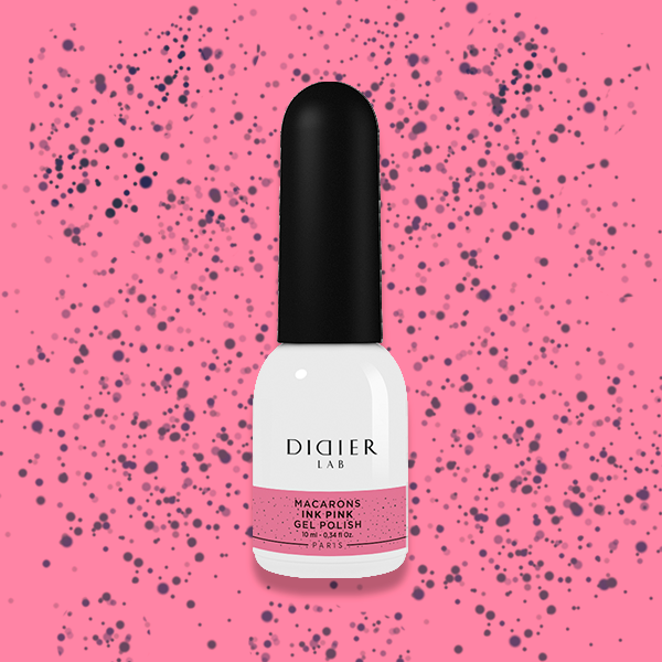 Gēla laka Didier Lab Macarons Ink Pink 10ml
