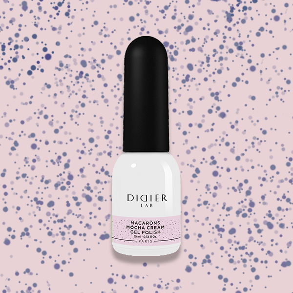Gēla laka Didier Lab Macarons Mocha Cream 10ml