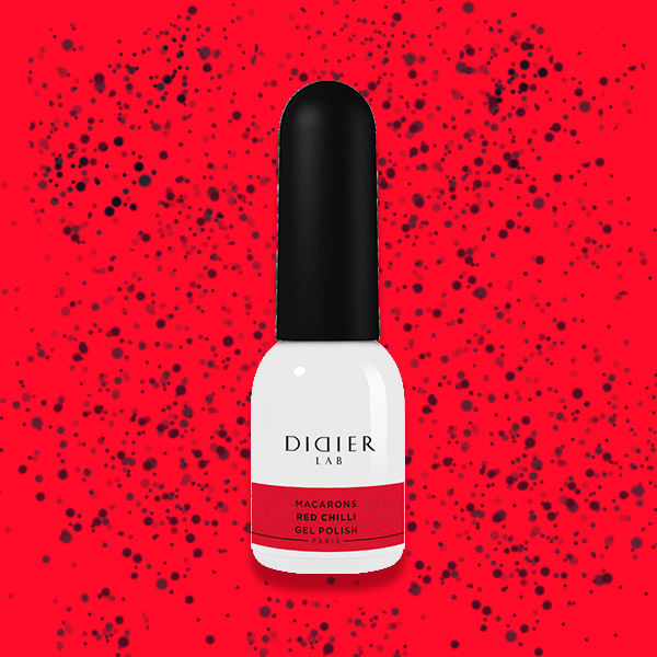 Gēla laka Didier Lab Macarons Red Chilli 10ml