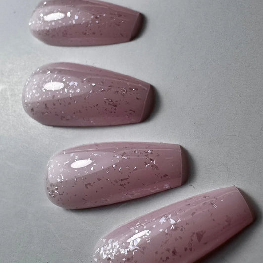 Gēla lakas "Didier Lab", Glitter Top Coat Silver, 10 ml