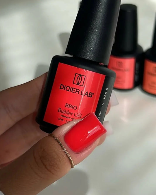 Builder Gel BBIO "Didier Lab" Ferrary Red, 15ml Bez HEMA&TPO