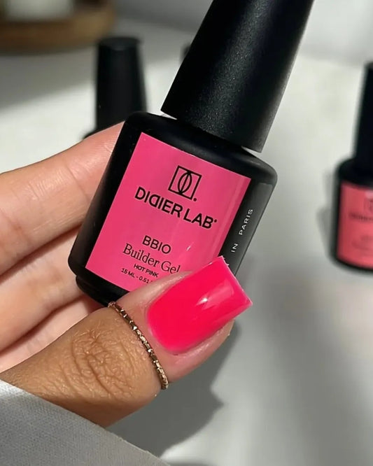 Builder Gel BBIO "Didier Lab" Hot Pink, 15ml Bez HEMA&TPO