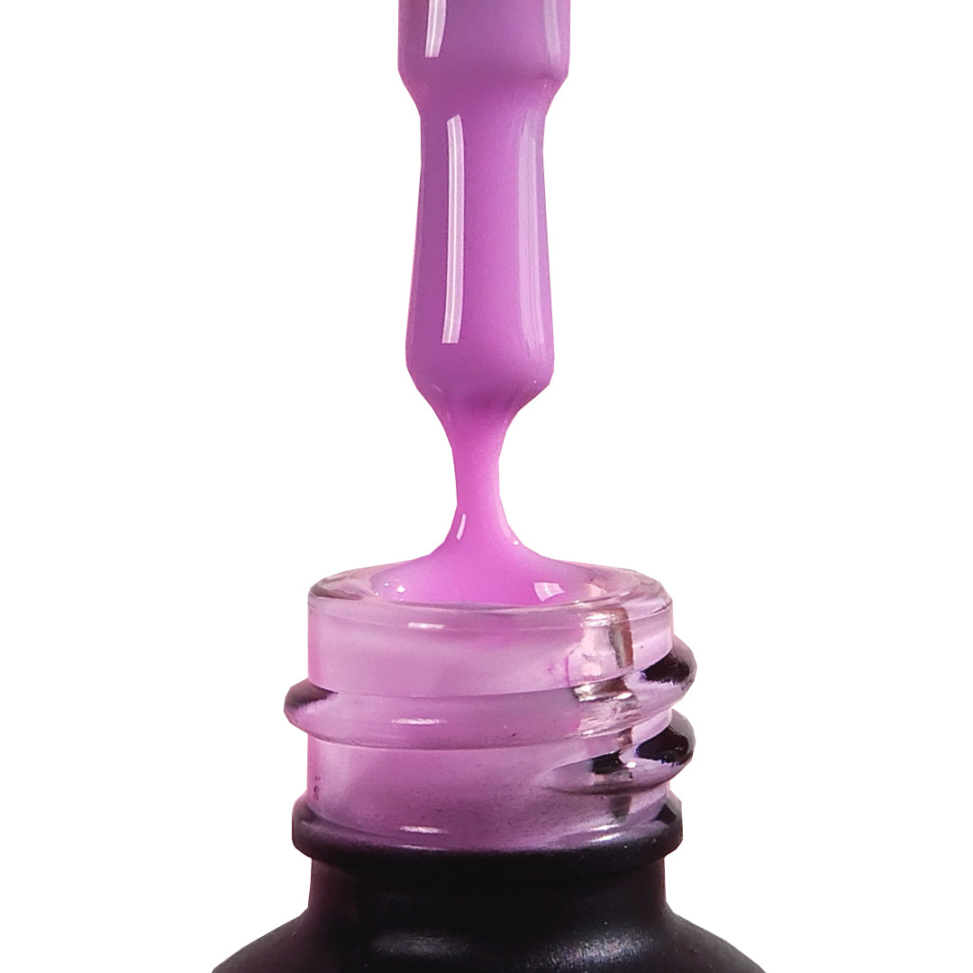 Gēla laka, Rubber base coat, soft lilac , 10ml Bez HEMA&TPO