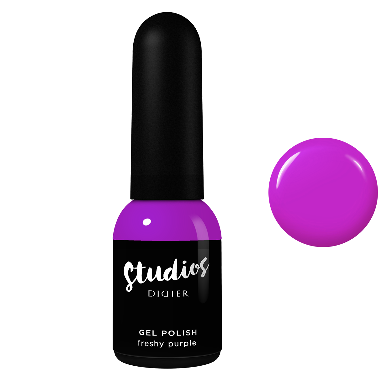 Gēla laka Studios Didier freshy purple, 8ml Bez HEMA&TPO