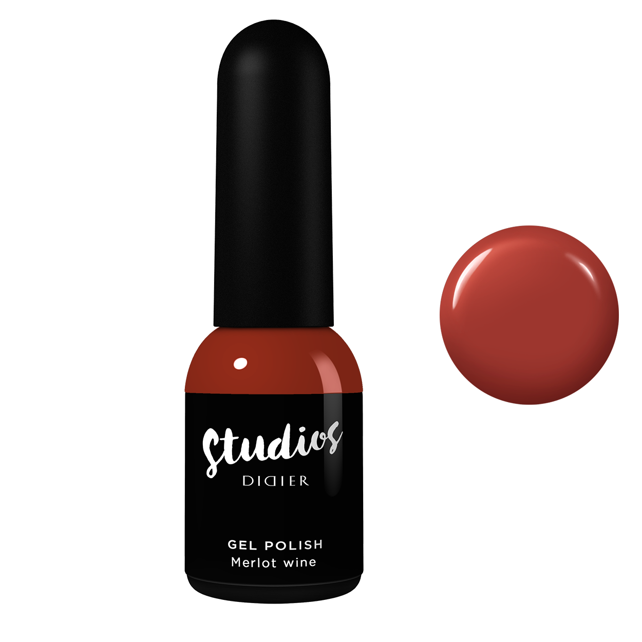 Gēla laka "Studios Didier", Merlot Wine, 8ml