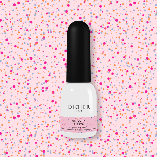 Gēla laka Didier Lab Unicorn Fiesta 10 ml