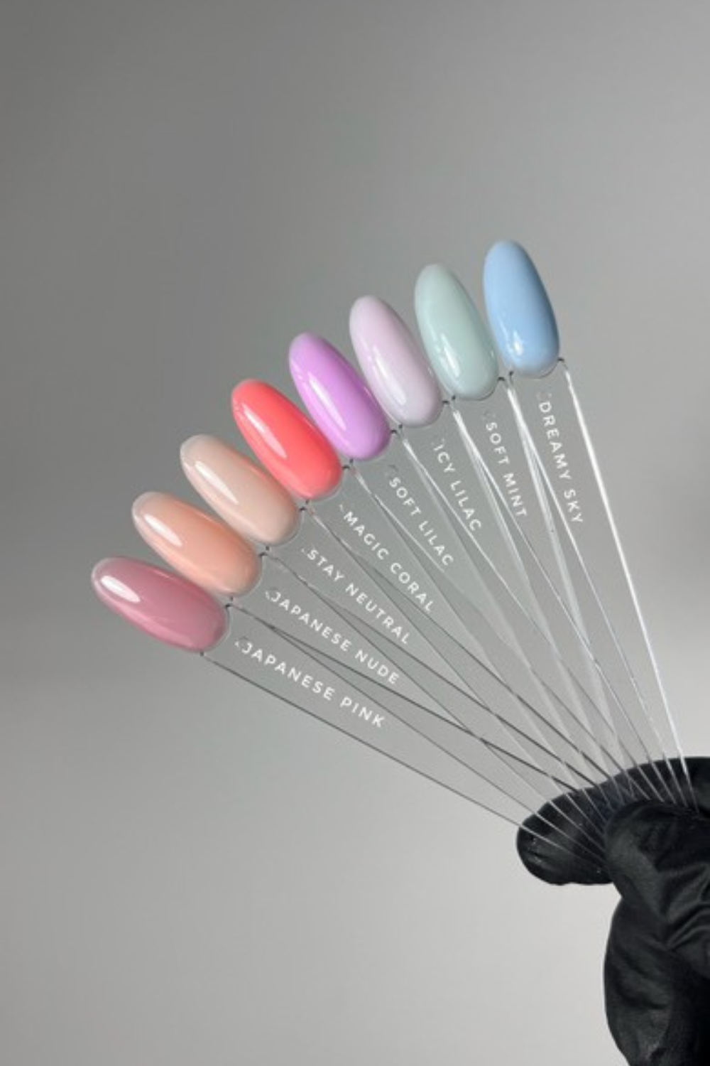 Gēla laka, Rubber base coat, dreamy sky, 10ml Bez HEMA&TPO