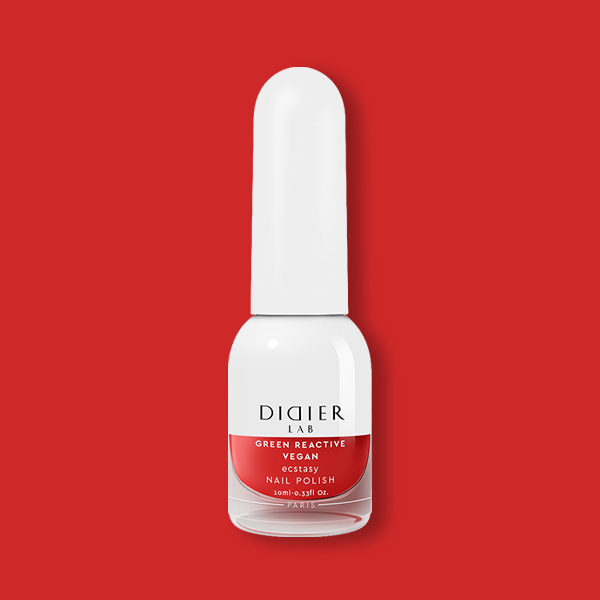 Green reactive, vegāniskā nagu laka "Didier Lab", ecstasy, 10ml