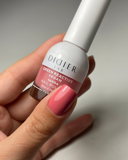 Green reactive, vegāniskā nagu laka "Didier Lab", samba, 10ml