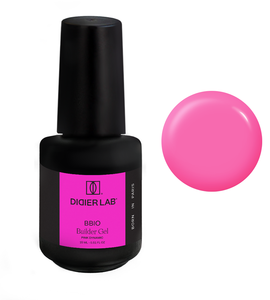 Builder Gel BBIO "Didier Lab" Pink Dynamic, 15ml Bez HEMA&TPO