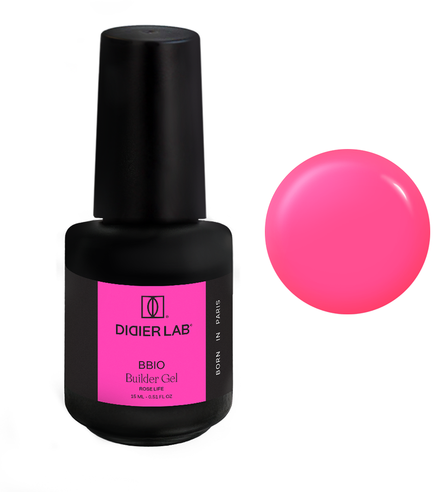 Builder Gel BBIO "Didier Lab" Rose Life 15ml Bez HEMA&TPO