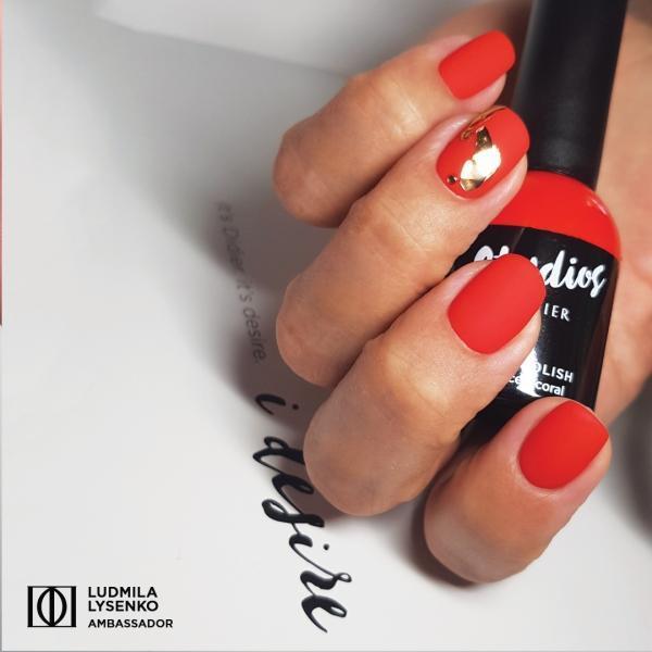 Gēla laka Studios Didier persian coral 8ml Bez HEMA&TPO