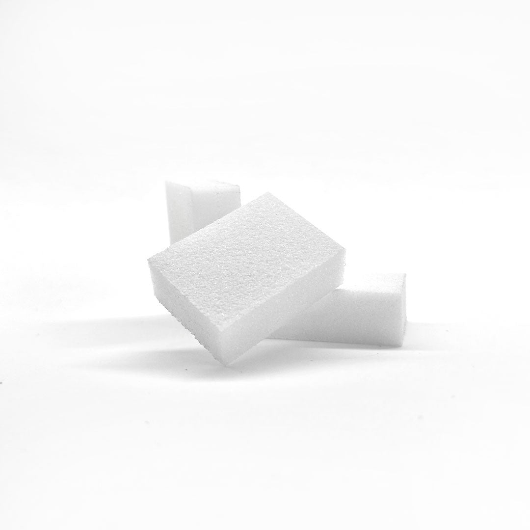 Nagu bufferis "Didier Lab", white small, 30 gab.