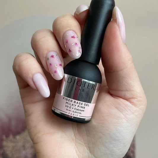 Fiber base gel Didier Lab Milky Pink Bez HEMA&TPO 10ml