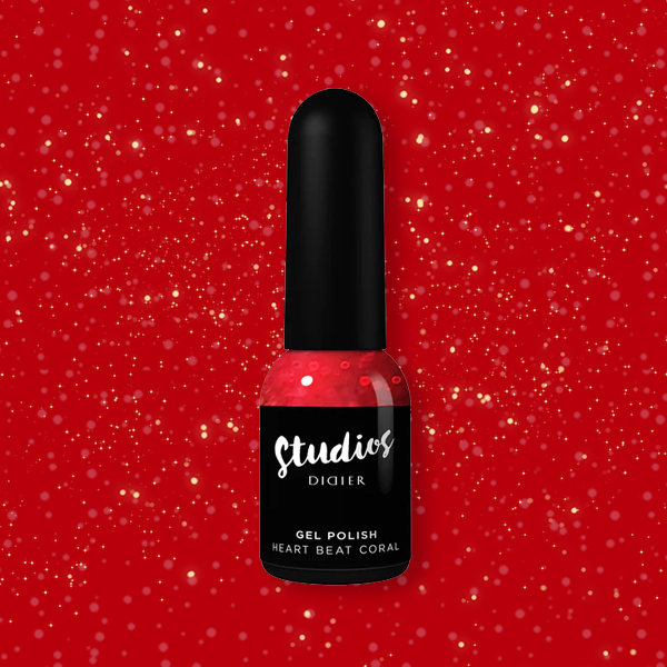 Gēla laka Studios Didier heartbeat coral 8ml