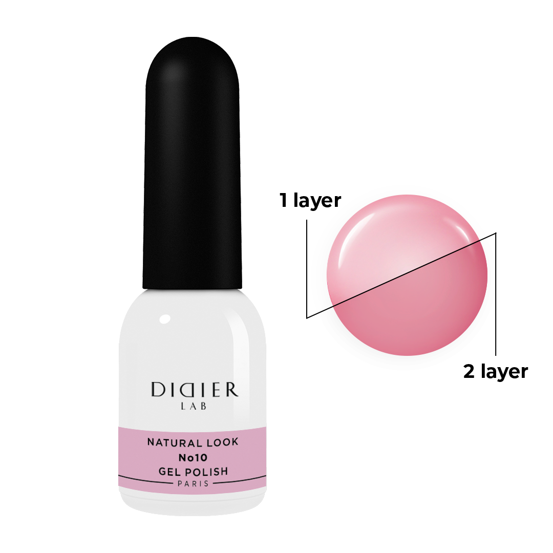 Gēla laka Didier Lab Natural Look No10