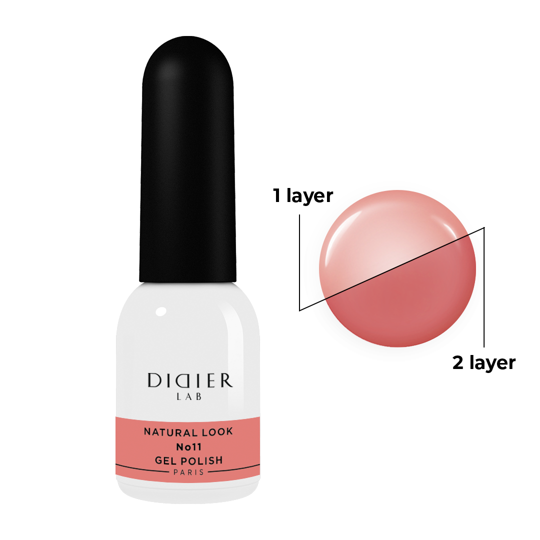 Gēla laka Didier Lab Natural Look No11 Bez HEMA&TPO