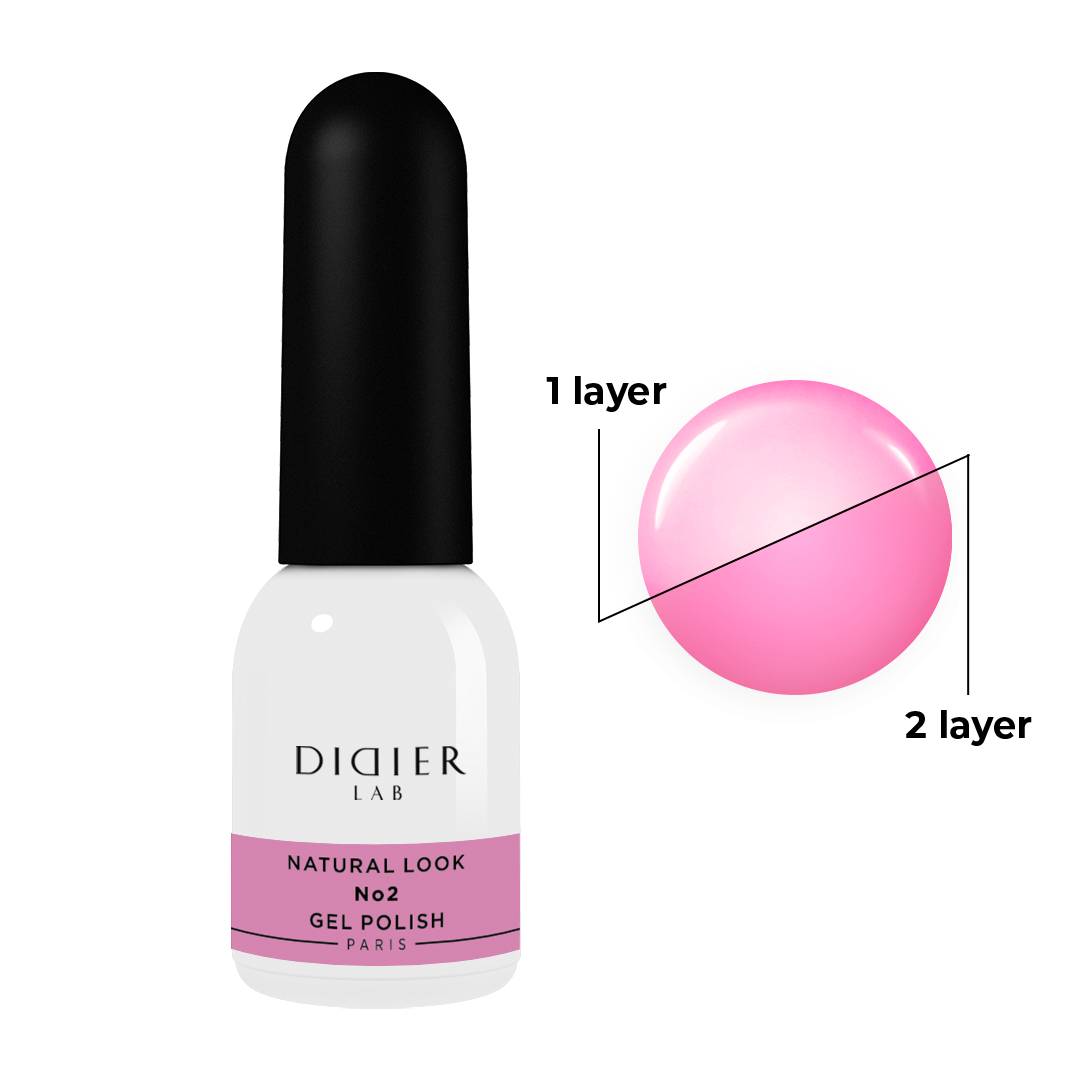 Gēla laka Didier Lab Natural Look No2