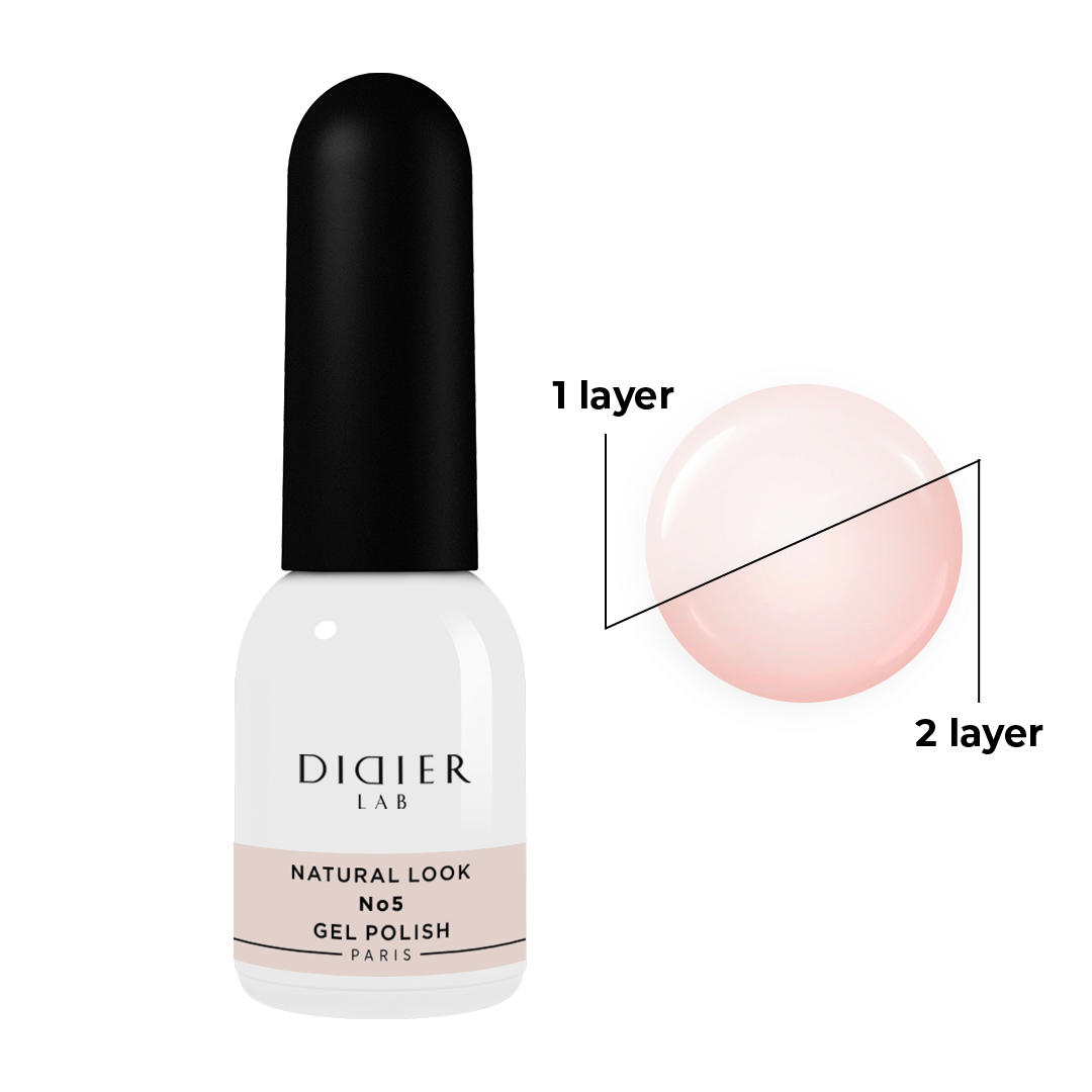 Gēla laka Didier Lab Natural Look No5